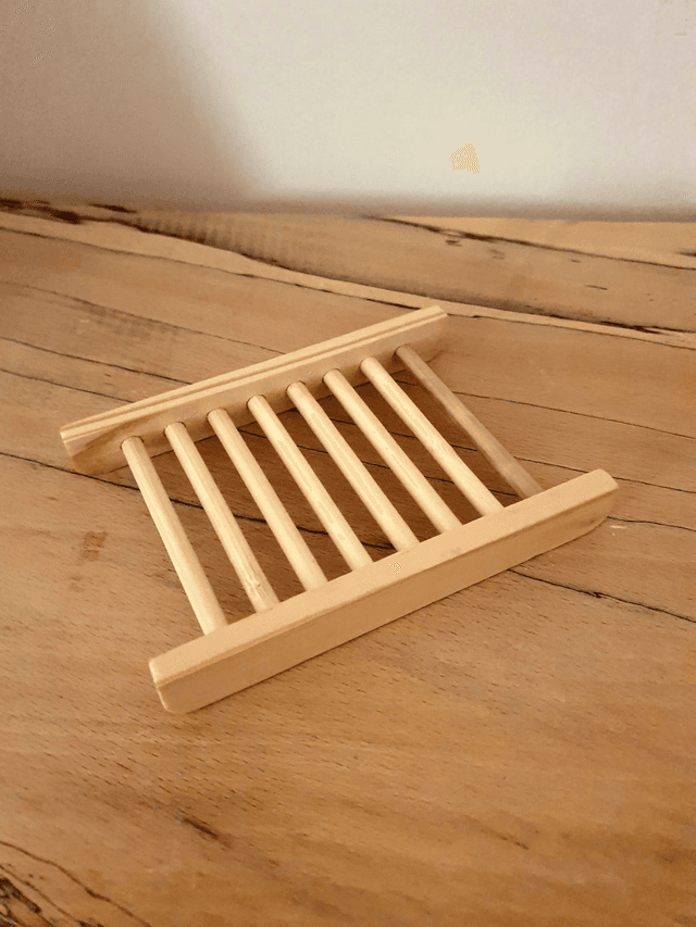Wooden Soap Rack